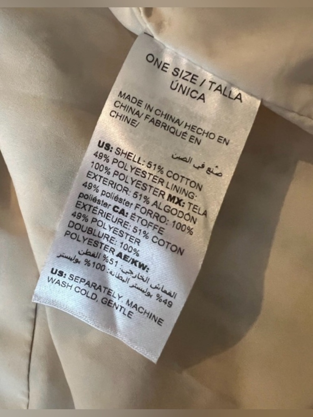 Chico’s sophisticated, tweed jacket size 2 large - Picture 9 of 9